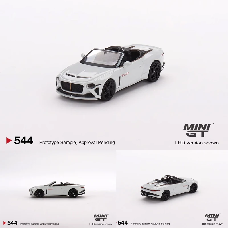 

MINIGT In Stock 1:64 Mulliner Bacalar Car Zero Diecast Diorama Car Model Collection Miniature Carros Toys 544