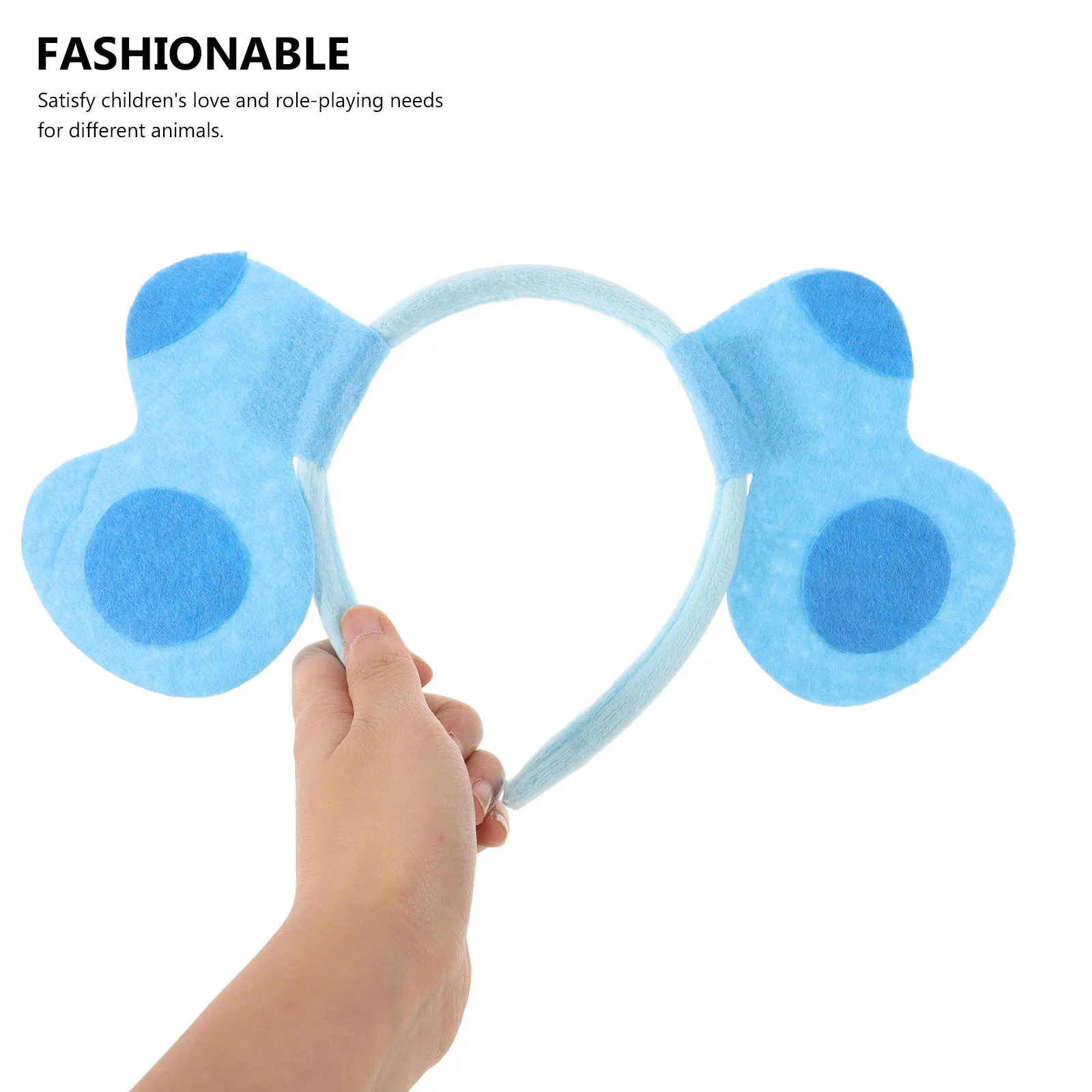 1 Set Dog Ears Paws Furry Animal Costume Accessories Soft Warm Gloves Headband For Halloween Cosplay Party Kids Adjustable Puppy