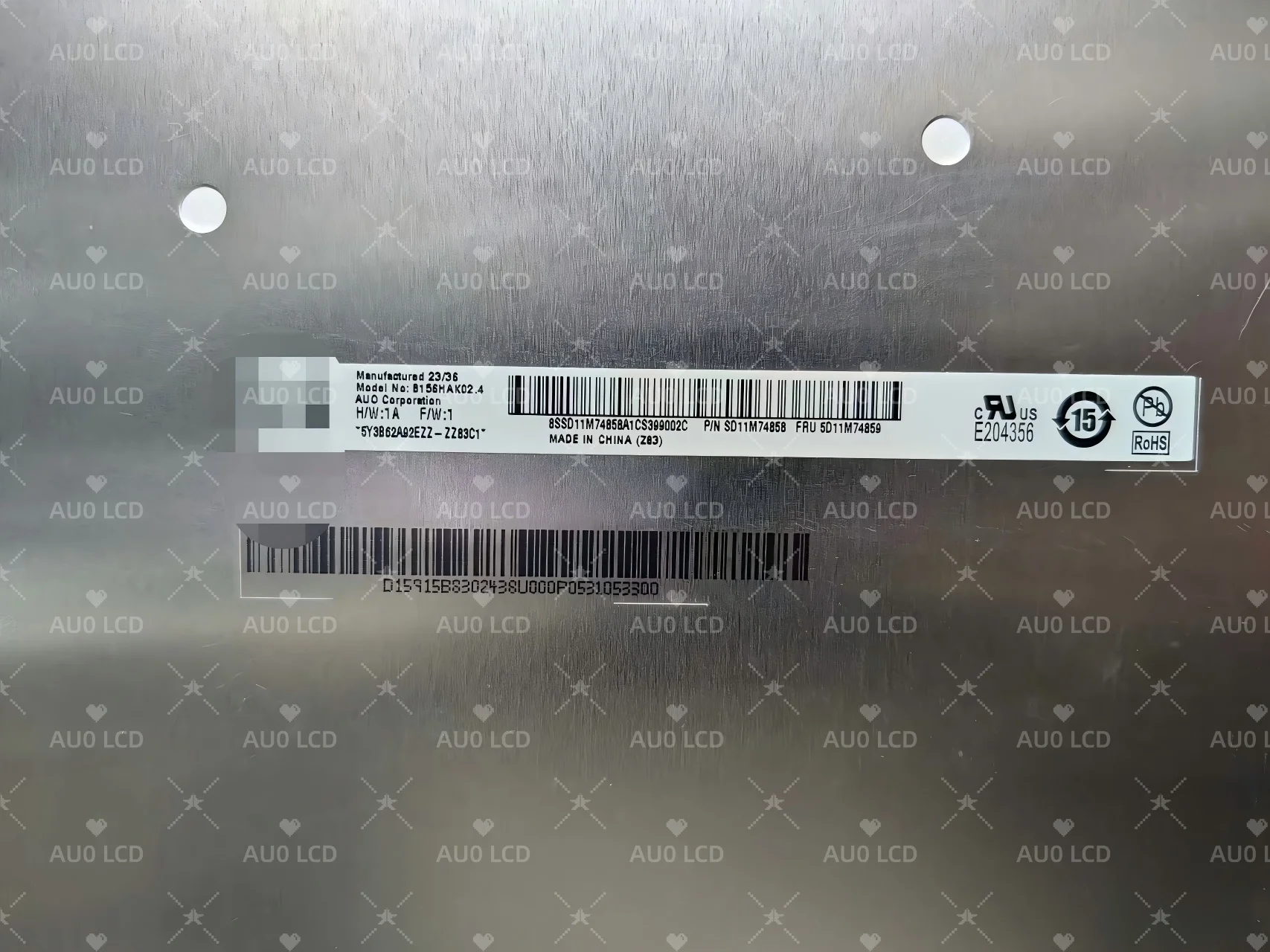 B156HAK02.4 LP156WFD-SPP1 Matrix Panel FHD Display 15.6