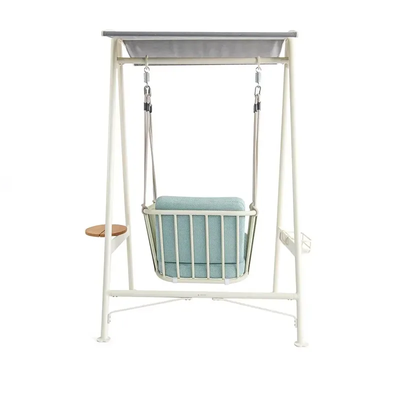 Comfortable outdoor garden swing for relaxing moments in nature