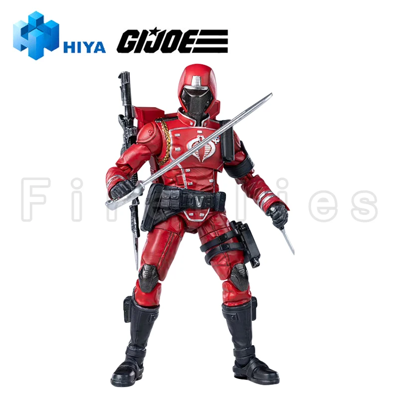 [Pre-Order]1/18 HIYA 4inch Action Figure Exquisite Mini Series G.I.Joe Crimson Guard Anime Model Toy