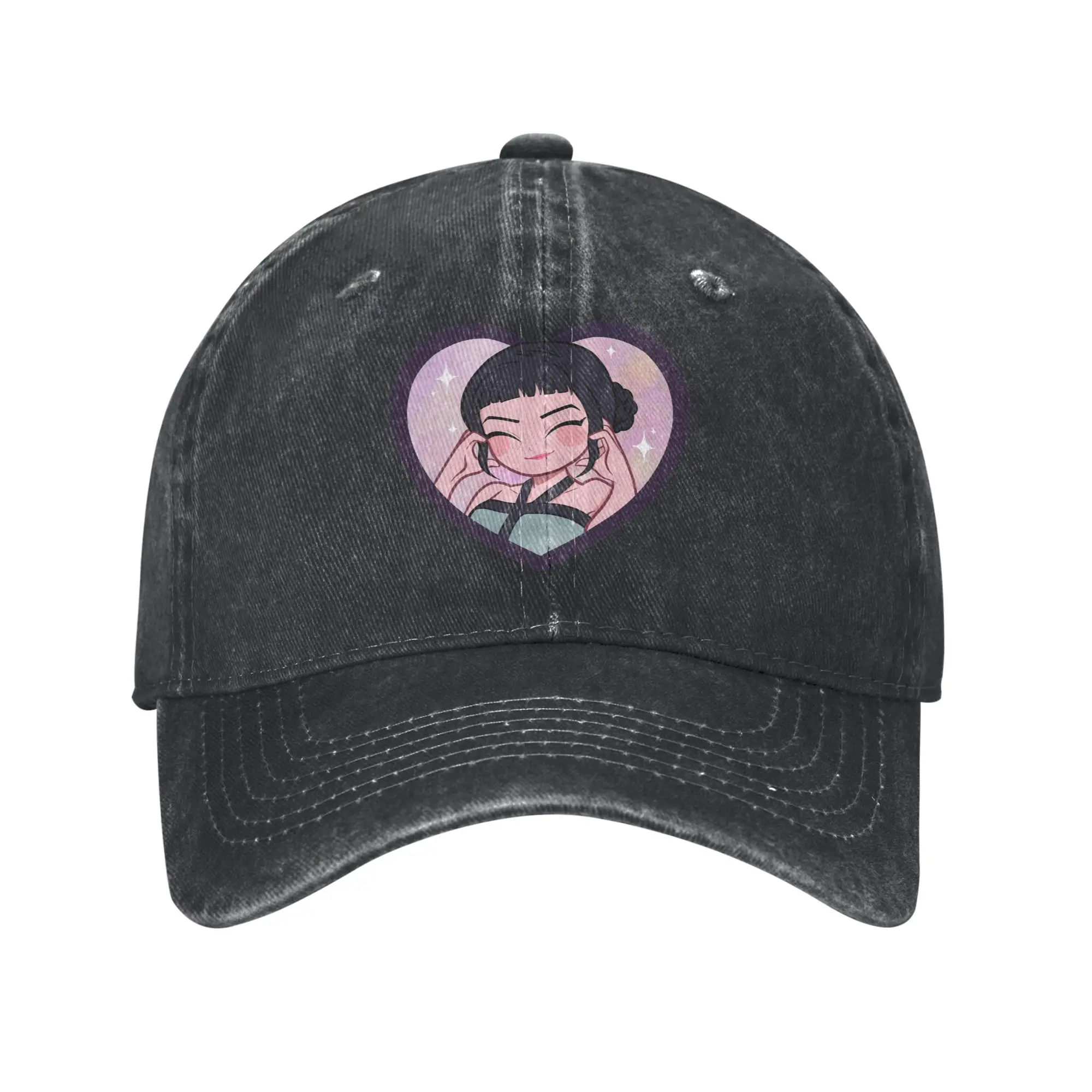 

Kawaii Zoey Heart Повседневная бейсболка для женщин и мужчин Лето Kpop Hunters Huntrix Kpop Rock Trucker Hat Солнцезащитные бейсболки