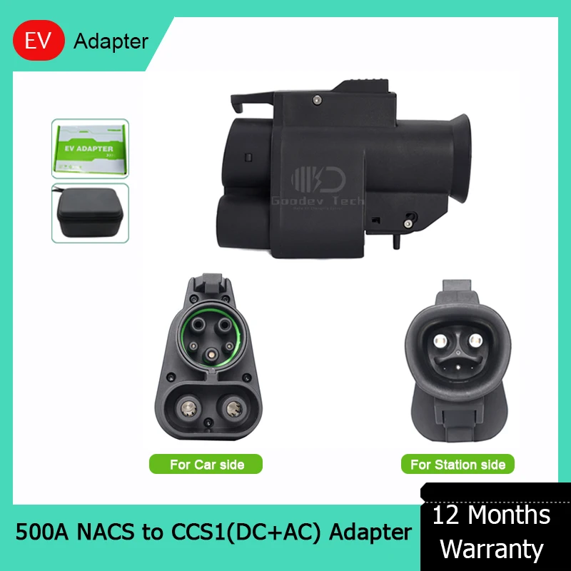 

Fast Charging DC Adapter NACS to CCS1 Tesla to Combo 1 EV CCS 1 Adapter Charger Combo Adapter for Tesla Super Charger