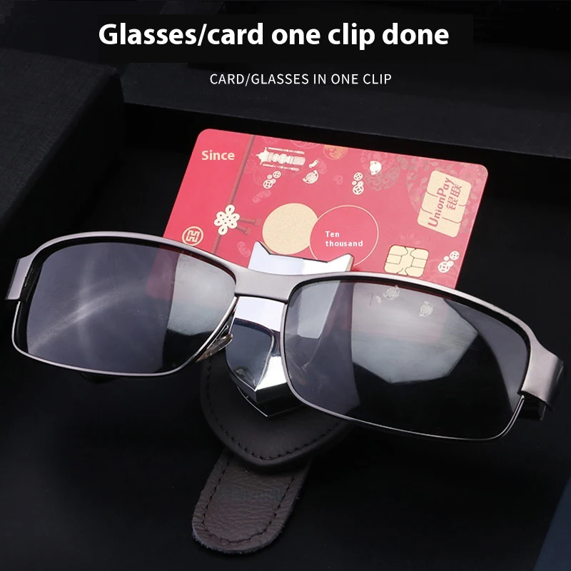 Car Glasses Case Sun Visor Glasses Holder Sunglasses Holder For BMW M X1 X3 X5 X7 E36 E39 E46 E60 E90 F10 F20 F30 G01 M3 M4 M5