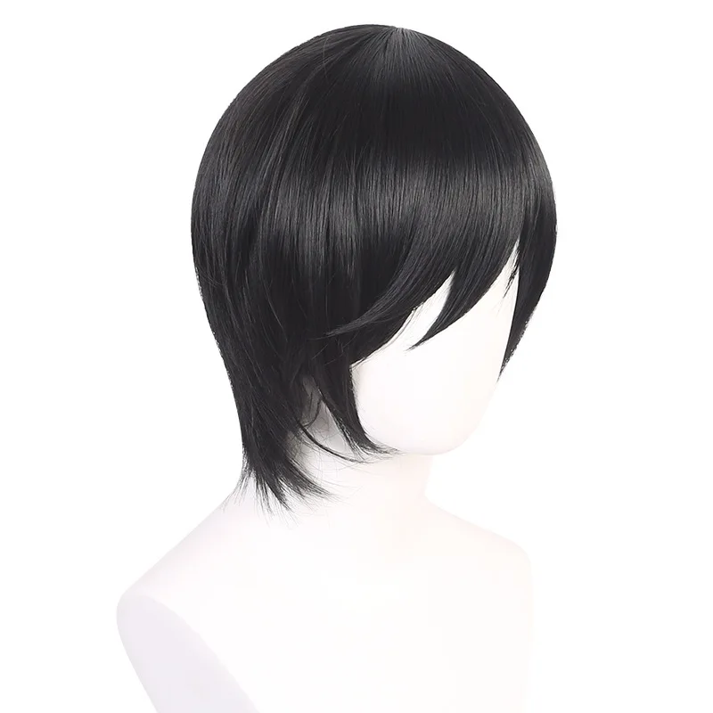 Blue Prisoner Series Lin Cosplay Wig Black Short Hair Cosplay Wig For Anime