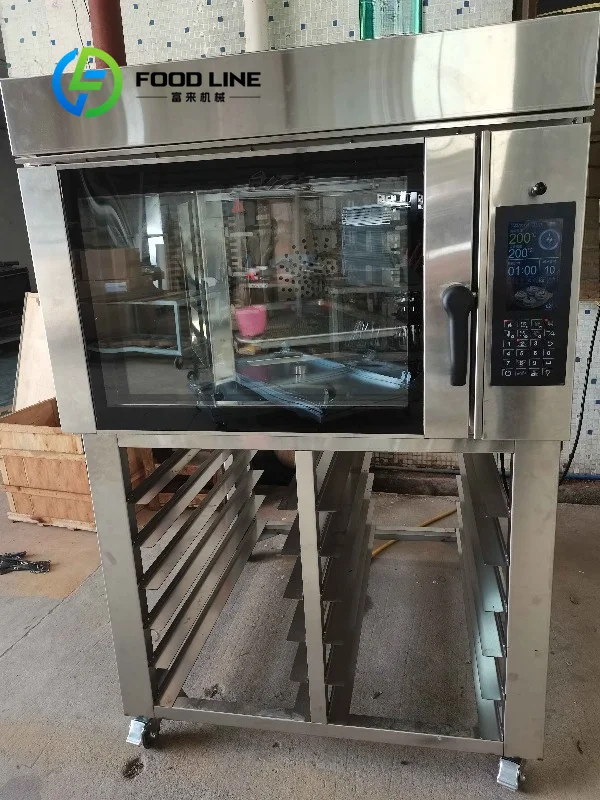 New 5 Trays Electric Convection Baking Oven 380V Commercial Industrial Use High Capacity Hot Air Circulation