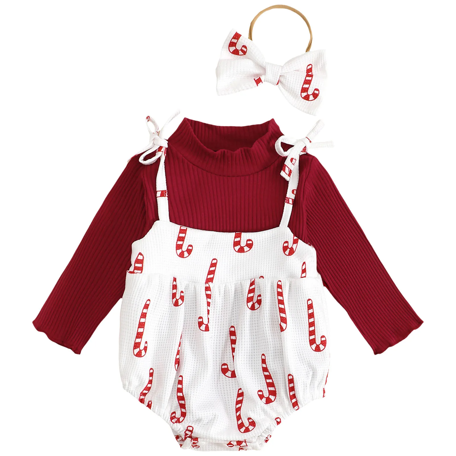 

Size8 Girls Clothes Baby Girl Christmas Set Two Piece Long Sleeved Romper Two Piece Set Long Sleeve Bodysuit Baby Girl 18 Months