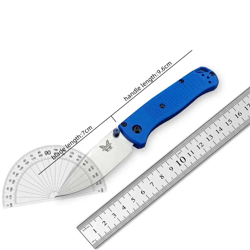 hot-sale Mini Bugout 533 Pocket Folding Knife S30V Steel Blade Durable Nylon Wave Fiber Handle for Outdoor Rescue Survival Tool