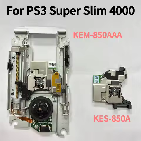 Original Laser Lens KES-850A KEM-850AAA with Deck Mechanism for PS3 Slim 4000 KEM 850 AAA for Playstation3 Console Replacement