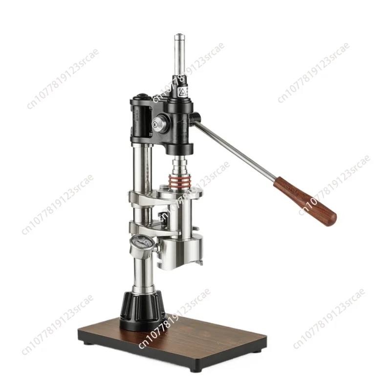 Hand press coffee machine, manual espresso machine, household outdoor vacuum pressure swing rod coffee machine