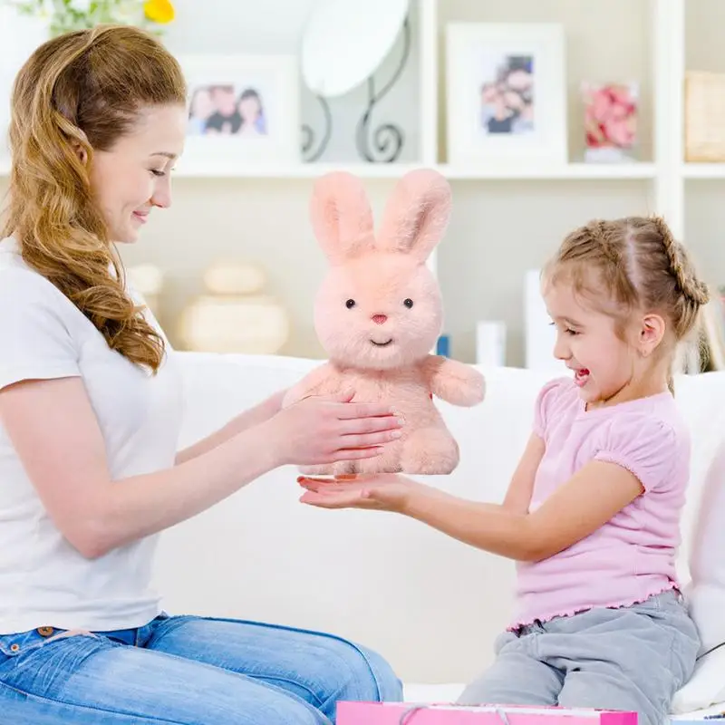 

Cute Rabbit Stuffed Animal Plush Toy Rabbit Stuffed Animal Collectible Playful Companion Cozy Comfort Hugging Doll Toy For