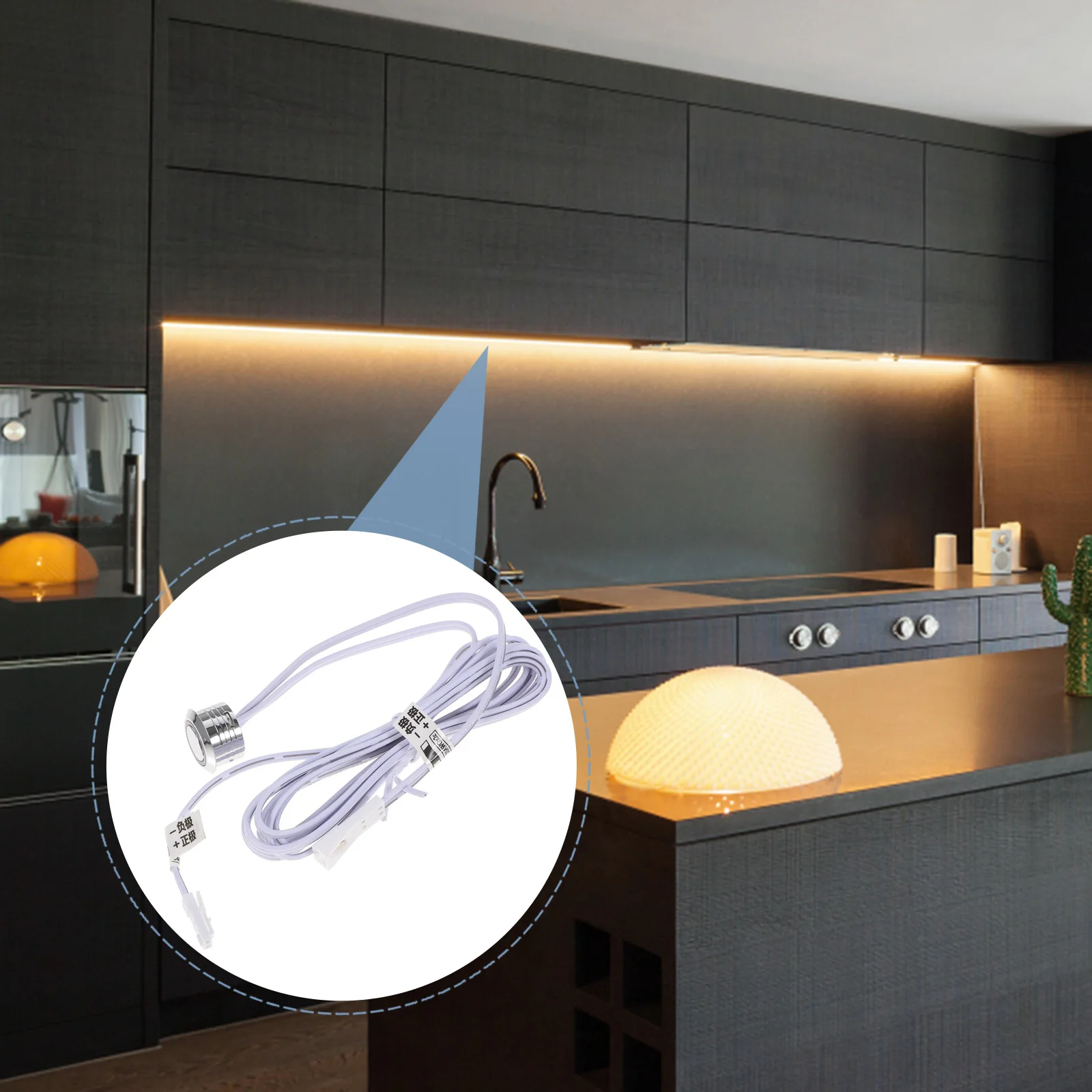 

Sensor LED Light Cabinet Induction Module Easy ABS Rubber Aluminum Sensor Led Touch For Light Strip On Off