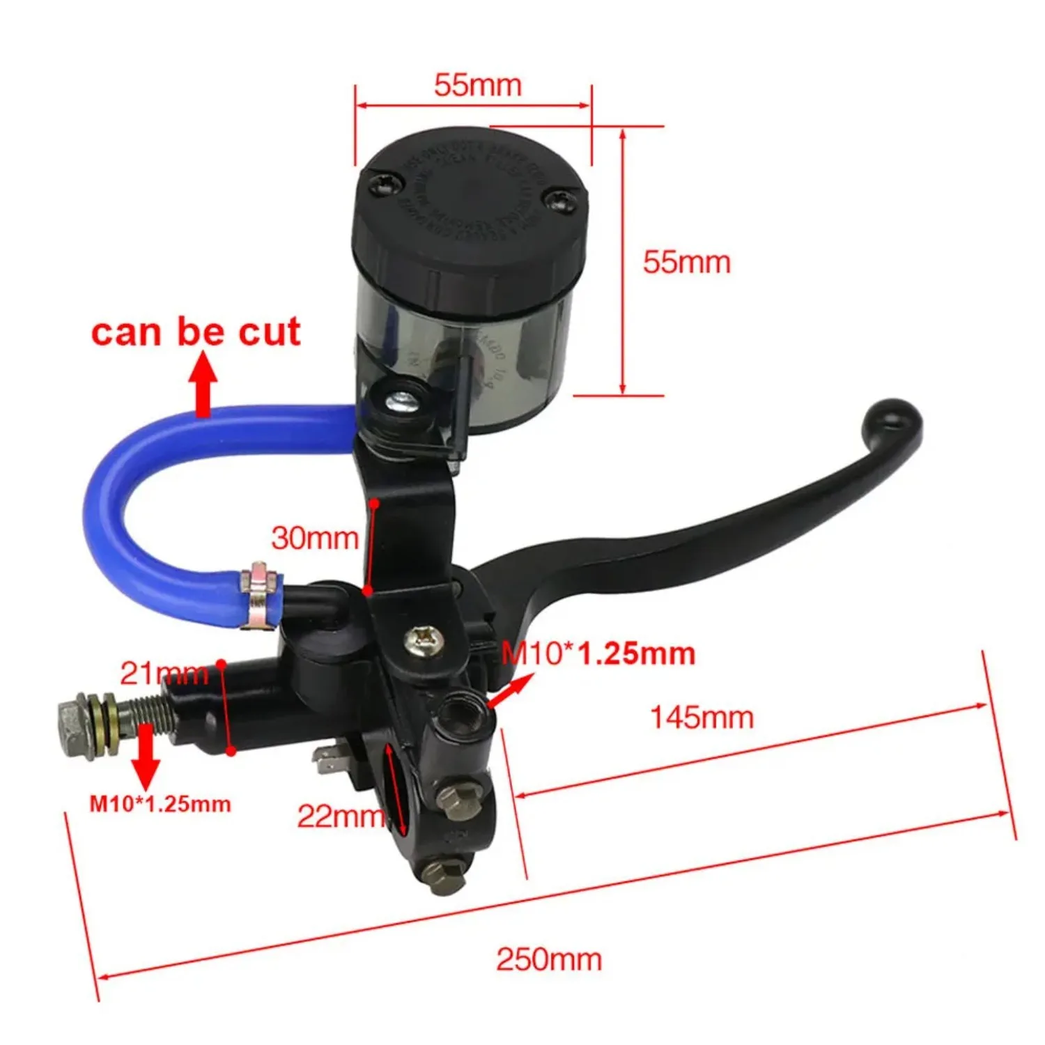 Motorcycle pump hydraulic brake pump universal modification accessories