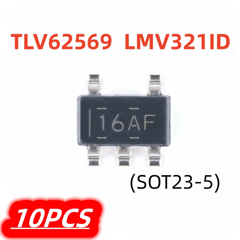 10Pcs/lot New TLV62569DBVR TLV62569 LMV321IDBVR SOT23-5 Chipset IC