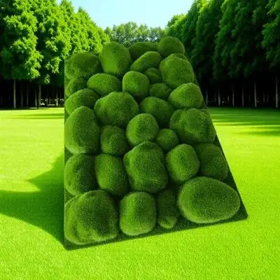 

Faux Moss Turf Lightweight Cotton Material 3D Realistic Decor for Mini Garden Micro Scene Layout Prop Artificial Grass for Plant