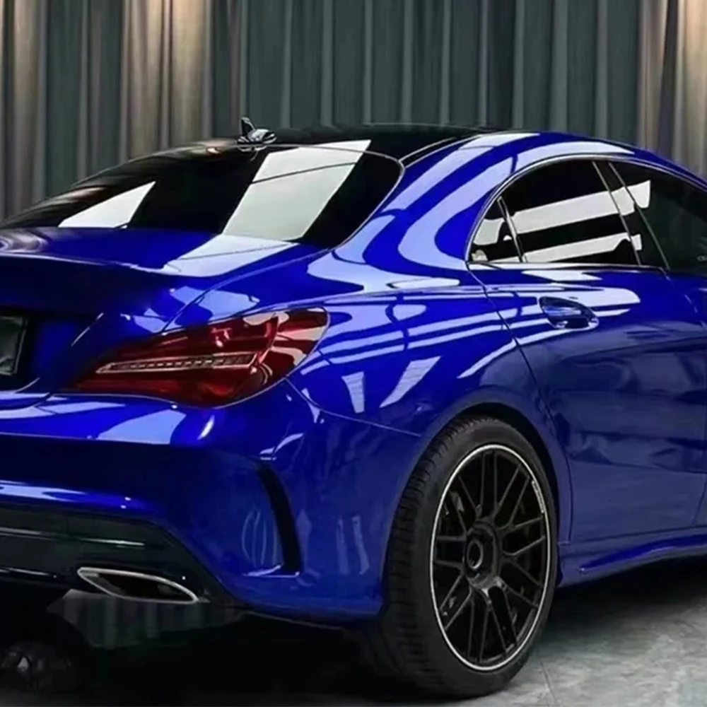 

Car Sticker Liquid Deep Blue Bubble Free Wrapping Vinyl Film PET Auto Body Self Adhesive Sticker Car Accessories Decoration