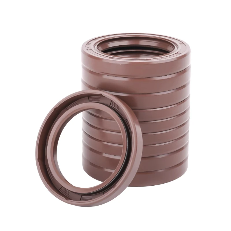 

1Pcs TC Brown Skeleton Framework Oil Seal Fluoro Rubber Gasket Rings 350*390*18-480*520*22mm Large Size Seal Ring