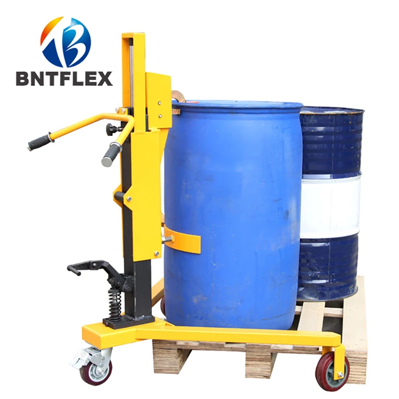 

Oil Drum Trolley Truck Simple Drum Trolley Hydraulic Cart Handling Truck