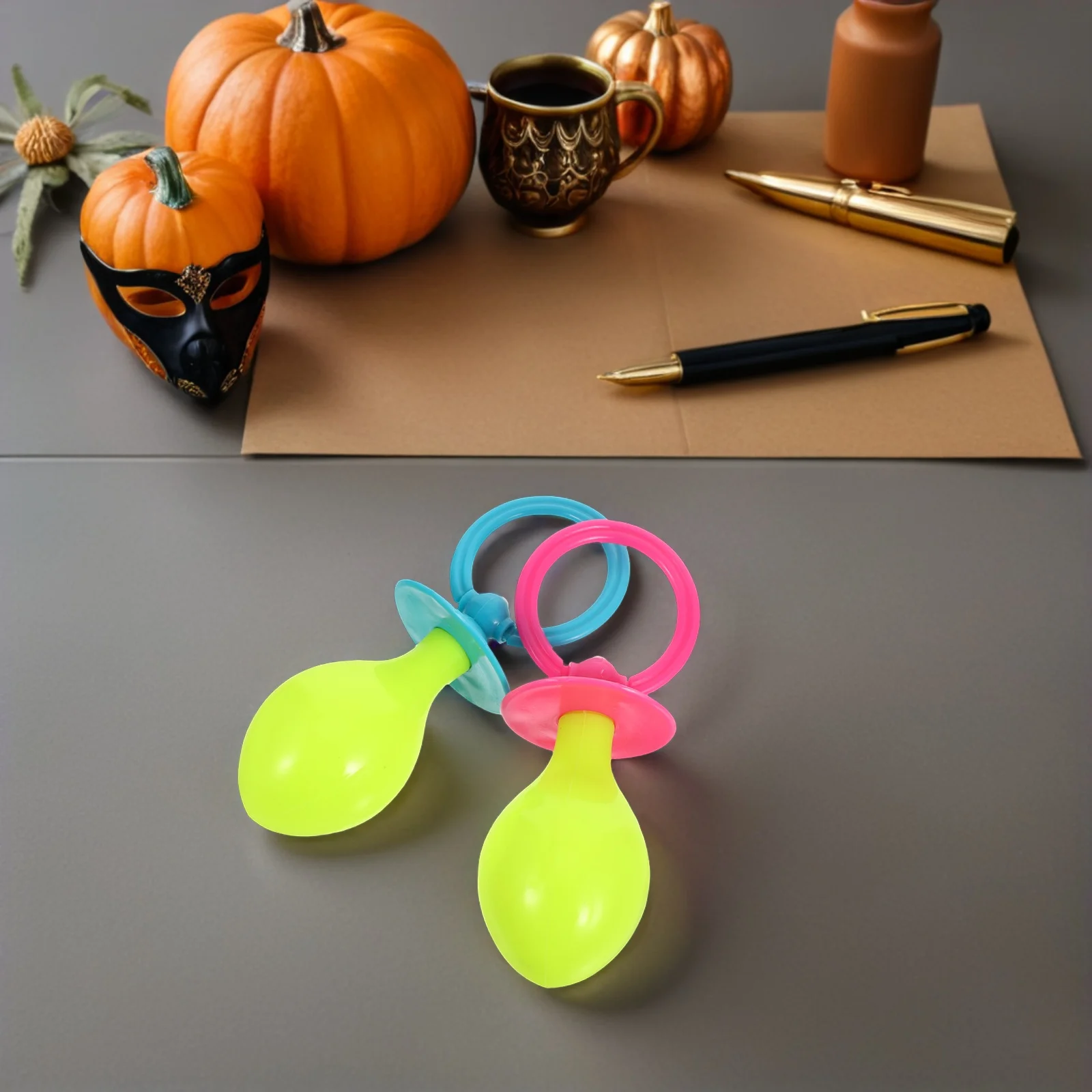 

4 Pcs Accessories Pacifier Props Halloween Decor Plastic Cosplay Party