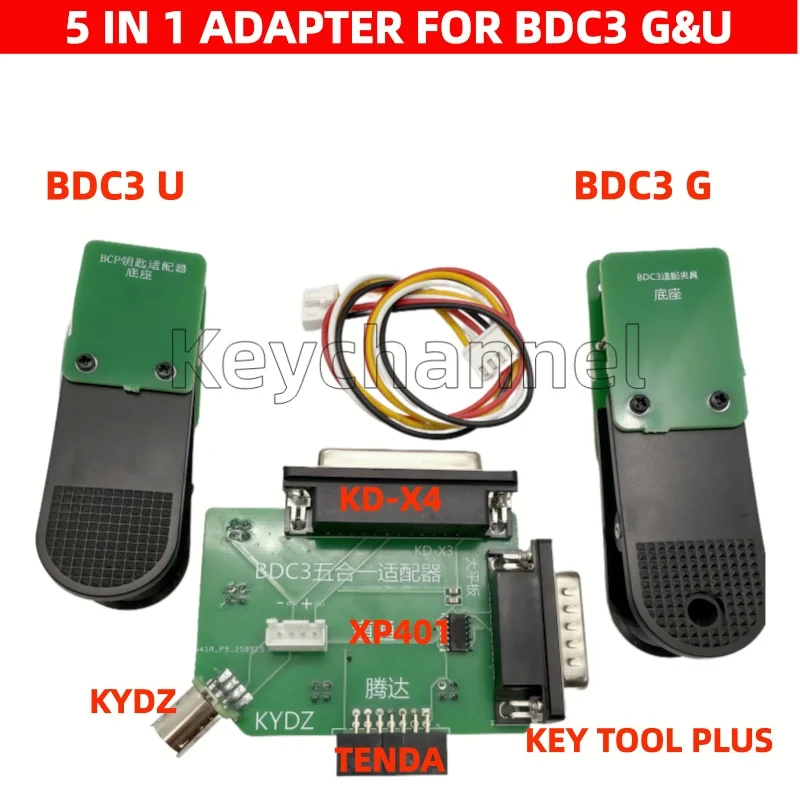 

5 IN 1 BDC3 Adapter Key Programming BCP Free Welding Adaptor for Key Tool Plus IM608 IM508 KD-X4 KYDZ for G42 G20 G30 G70 G05
