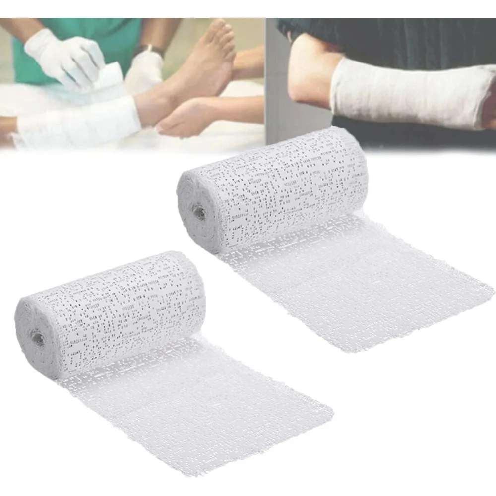 

1 шт. Полимерный быстросхватывающийся пластырь для фиксации переломов, мышечных травм и скульптурных работ, медицинский, для творчества и DIY