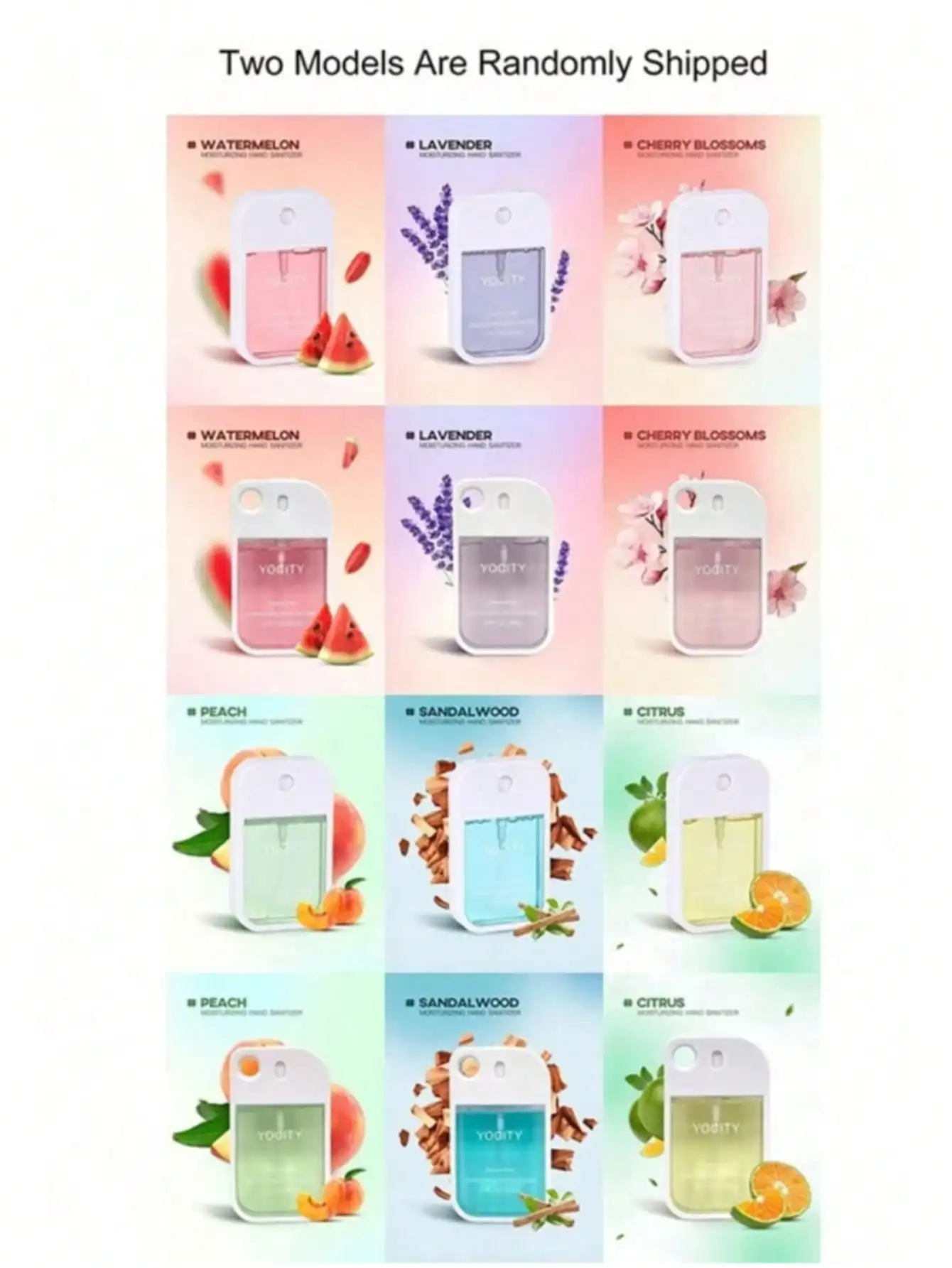 1pc portable hand sanitizer spray gently cleanses hands and keeps them clean