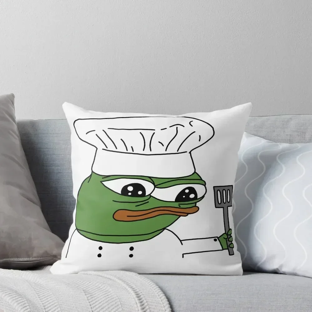 Peepo chef Throw Pillow Decorative pillowcase Custom Cushion Photo pillow