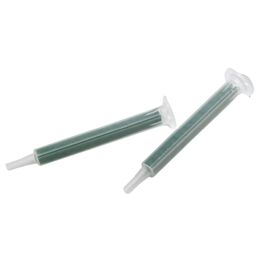 Smooth Mixing Results with 50pcs Plastic F616 Green AB Glue Resin Static Mouth Mixing Tubes, 16 Nozzles for Precise Applications