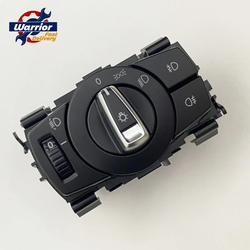 61319169405 Headlight Switch Knob Button 61319169406 61319169404 for BMW 1 3 X1 Series E82 E88 E90 E91 E84 2008-2015