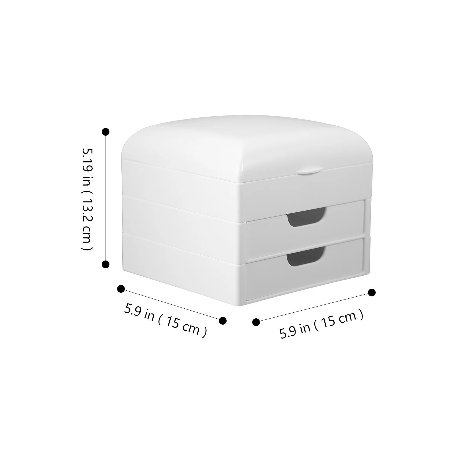 

Hair Accessories Storage Box Large Capacity Plastic Drawer Organizer For Desk Bathroom Home Desktop Storage Drawer