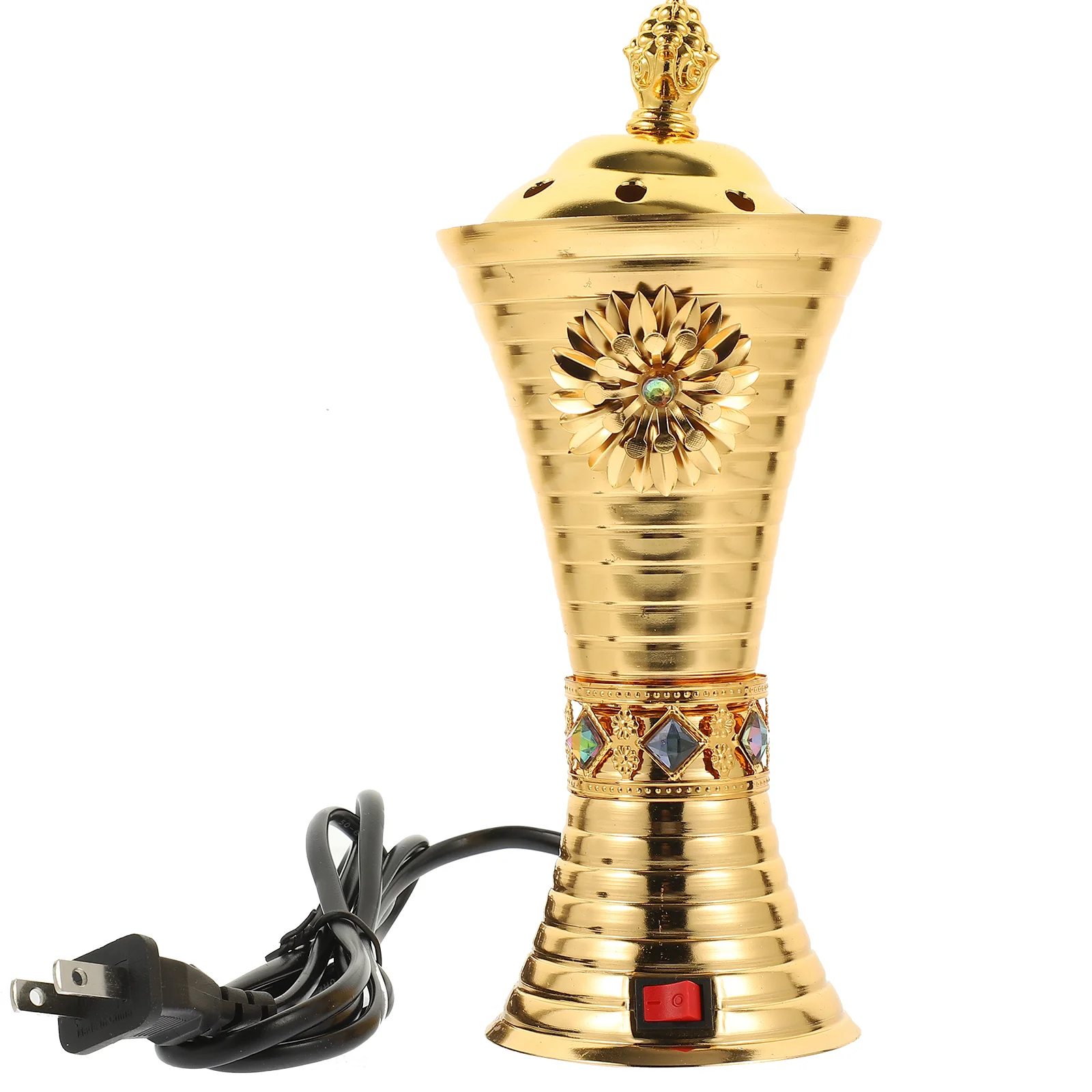 Incense Holder Plug-in Burner for Decoration Censer Electric Household