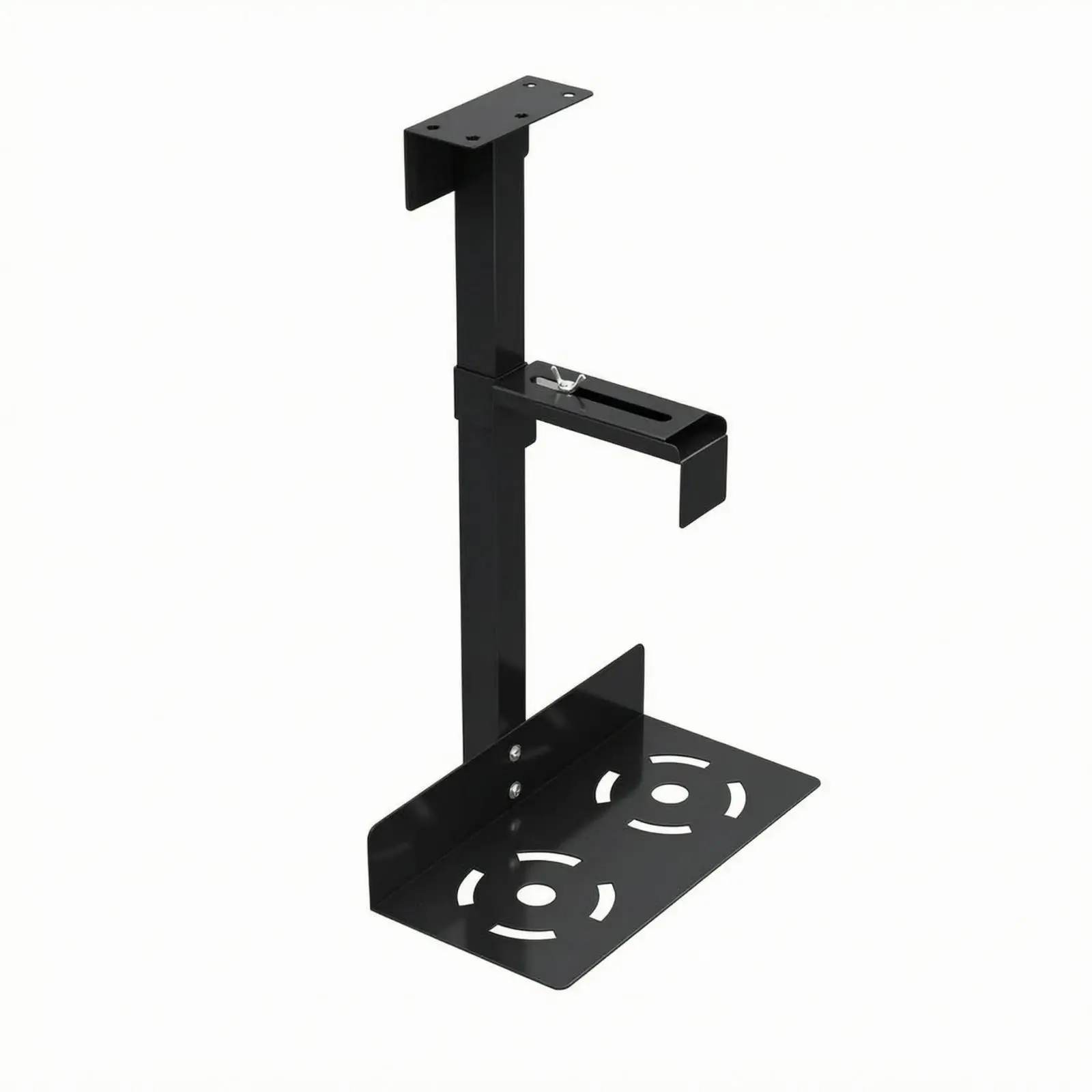 pc Desktop Chassis Holder Extending Adjustable pc Stand Metal Computer Desktop Chassis Holder