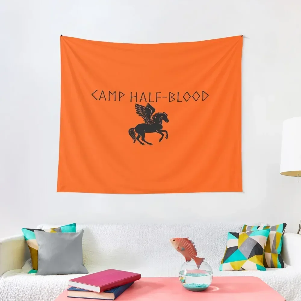 

Camp Half Blood - Cool Gift For Mom, Dad and Siblings Tapestry Decor For Bedroom Room Decorations Aesthetics Tapestry