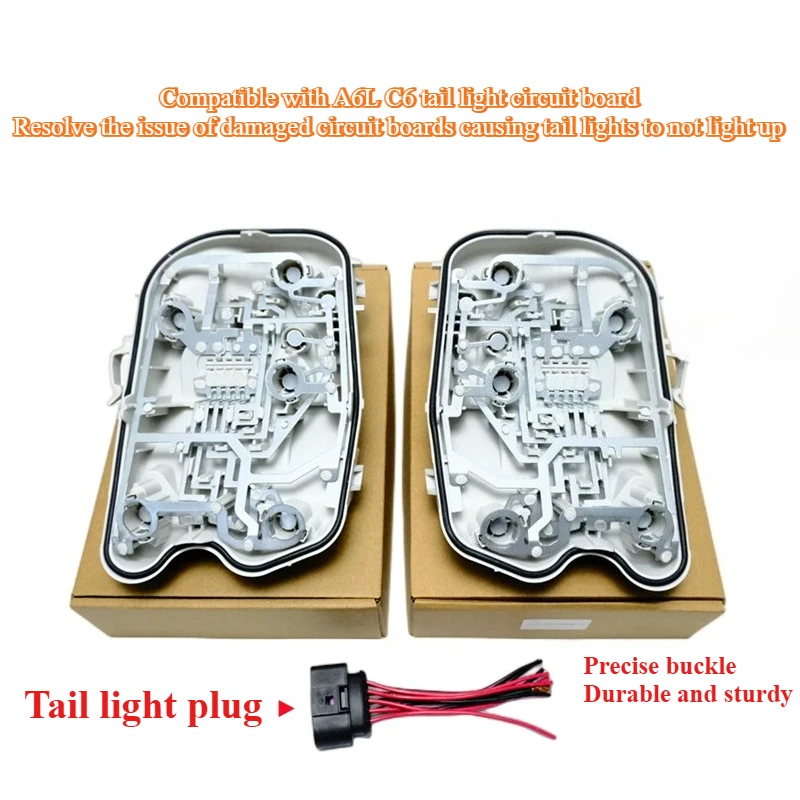 

For Audi A6L（05-08 Model）C6 Rear Taillight Circuit Board Rear Taillight Base Taillight Circuit Board Socket