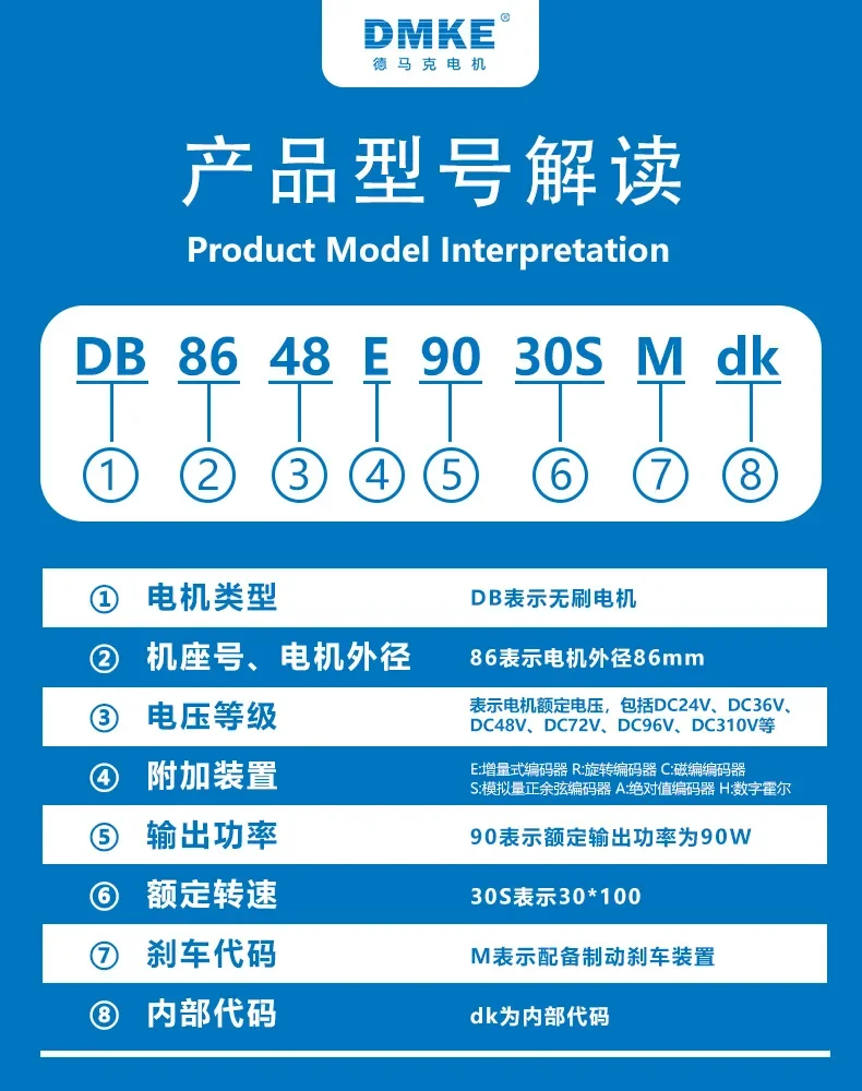 130 Series DC Brushless Motor 130mm12V24V48V