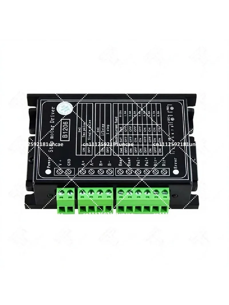 B1206 120V Whole/Half Step Driver, 2-Phase Stepper Motor Driver, Supply Voltage 6A Working Current