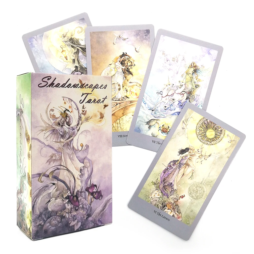 Shadowscapes wysokiej jakości karty talii tarota. Karty tarota dla początkujących