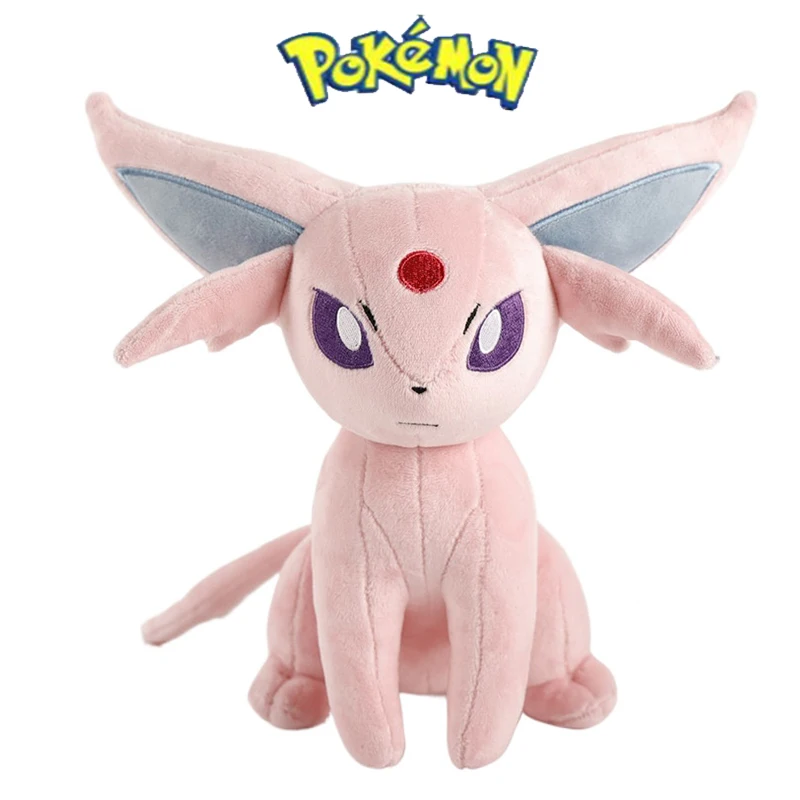 TAKARA TOMY Big Size Leafeon Pokemon Espeon Plush Toys Umbreon Soft Stuffed Animals Toy Doll Birthday Gifts for Children Kids