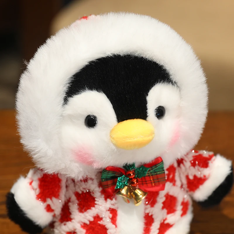 2024 Christmas Cute Penguin Plush Toy Kids Girl gift Merry Christmas Decor for Home Xmas Ornaments Navidad 2025 Happy New Year