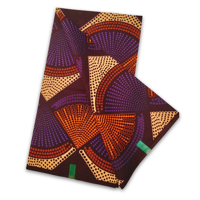 قماش شمع أنقرة ناعم وقابل للحقيق 100% قطن أنقرة مطبوع باتيك عالي الجودة شمع أفريقي نيجيريا لحفلات الفستان