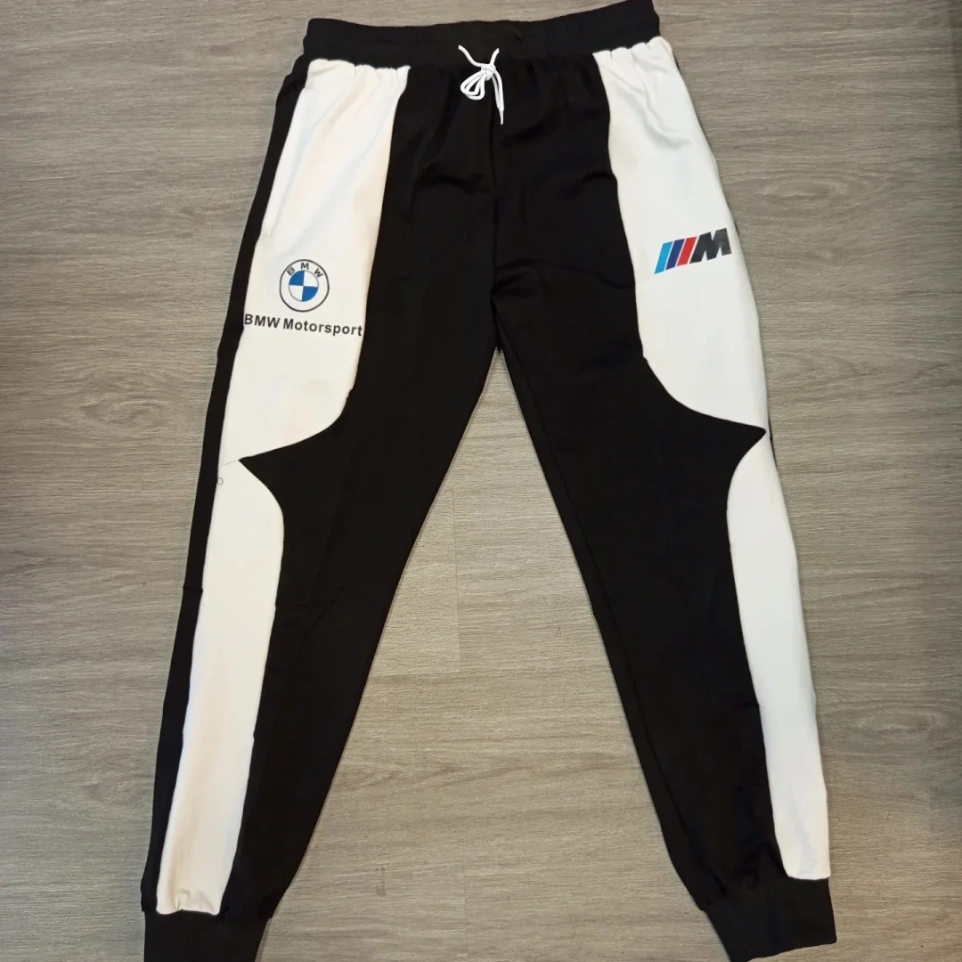 

BMW motorcycle breathable casual pants, team uniform racing training pants, quick-drying jogging pants, unisex for men and women