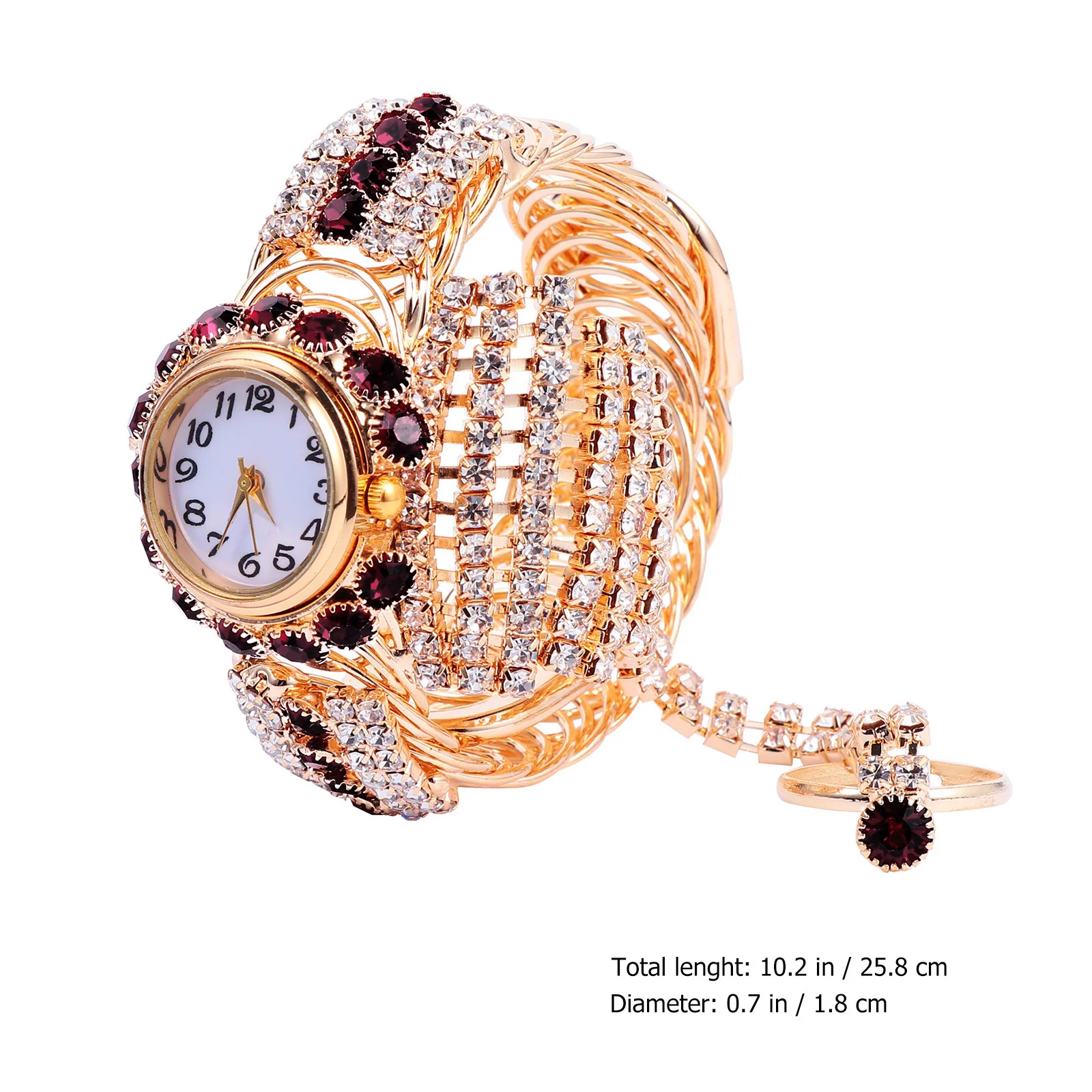 1Pcs Creative Alloy Watch for Women Precise Quartz Movement Lightweight and Stylish Suitable for Any Clothes Alloy Watch