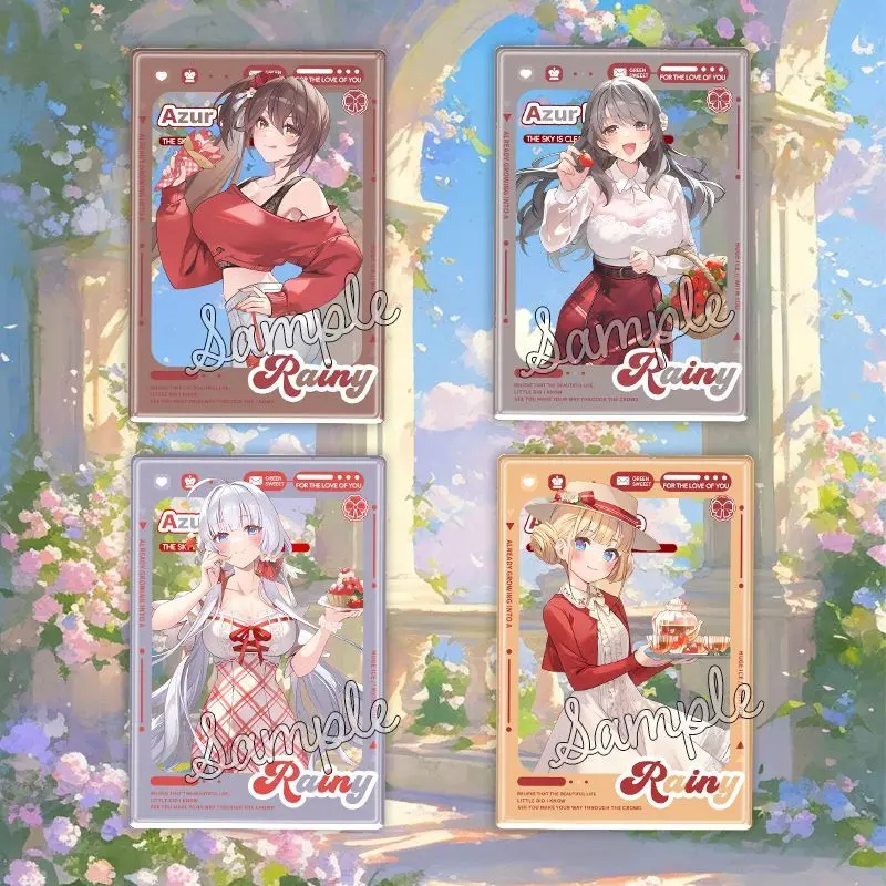 Прозрачная акриловая карточка с изображением персонажа аниме Azur Lane: Зуикаку (HMS Dido) – милая коллекционная карточка-реквизит для фото, идеальна для использования на улице
