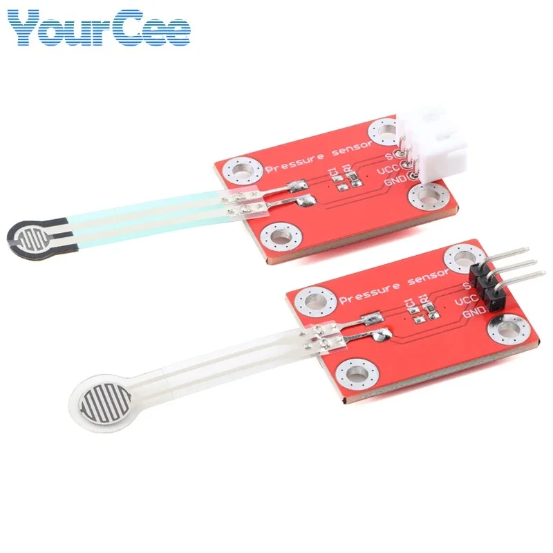 5PCS/1PC Resistive Membrane Pressure Sensor RFP602 FSR402 Flexible Force Sensitive Adapter Board Voltage Conversion Module