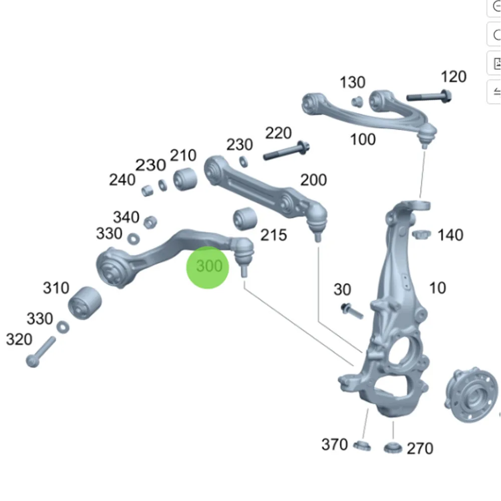 

used A2233336000 A2233306004 for Mercedes-Benz pull strut front right V223 W223 Z223 2233336000 2233306004