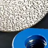Flat Brazed Grinding Head 50mm For M10 Thread Stone Renovation Trimming Polishing Wheel Abrasive Disc Tool
