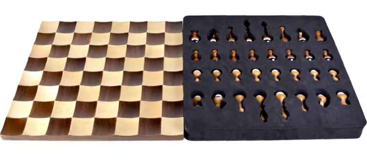 

Tumbler chess solid wood high-end board, chess