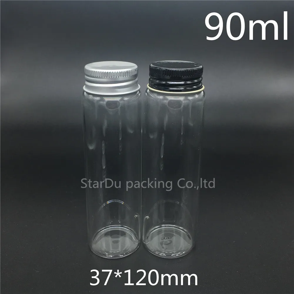 

Free Shipping 500pcs/lot 37*120mm 90ml Screw Neck Glass Bottle For Vinegar Or alcohol,carft/storage candy,liquid Cosmetic Bottle