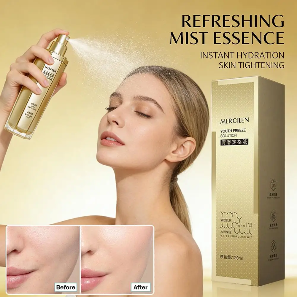 OSUFI Esencia Facial Hidratante con Péptidos Reafirmantes y Rejuvenecedores de Trufa Negra, Solución Antiedad Coreana para el Cuidado de la Piel