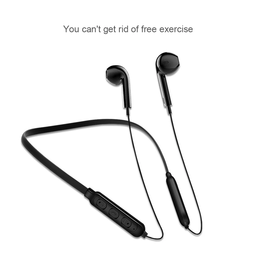 B7 Headset hanging neck stereo noise reduction universal   Sweatproof Bluetooth Earphones Wireless Headphone Earbuds